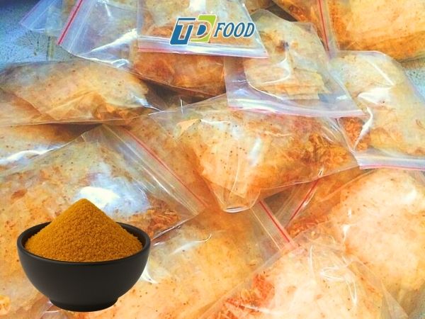 Đảm bảo nguyên liệu bột tomyum theo nhu cầu của xưởng sản xuất thực phẩm