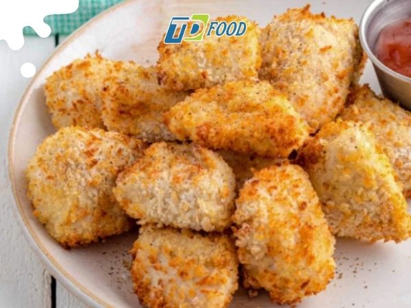 Gà chiên lắc bột cà ri cay ngọt
