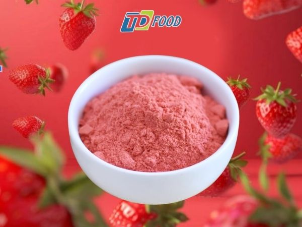Bột gia vị dâu tây tại TD Food có gì khác biệt?