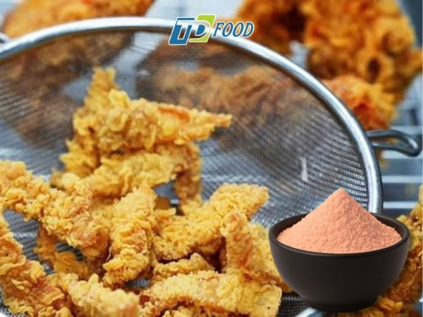 Bột gia vị gà quay TD Food làm bột nền gia công?