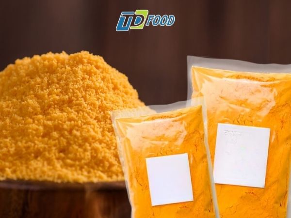 Bột gia vị trứng muối TD Food – Giải pháp chống vón cục, tơi xốp hoàn hảo