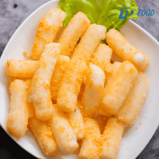 Bánh gạo chiên lắc phô mai