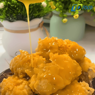 Gà rán sốt phô mai